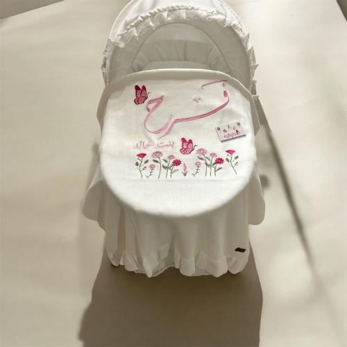 بطانية تركي مع التطريز