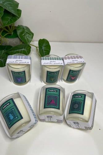 شمعة ( بهوية اليوم الوطني 95 )