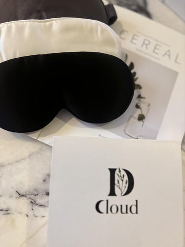 غطاء عين ثري دي الجديد حرير طبيعي 100٪