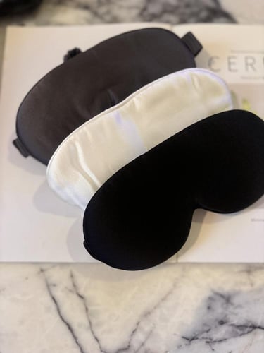 غطاء عين ثري دي الجديد حرير طبيعي 100٪