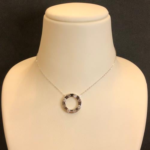 شوكر ذهب ابيض