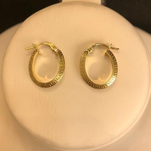 حلق دائري ( بيضاوي )