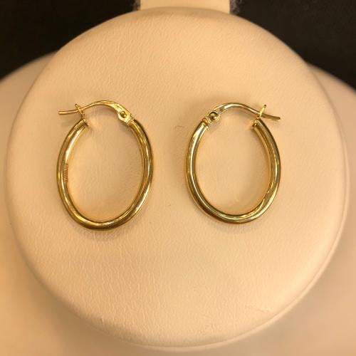 حلق دائري ( بيضاوي )