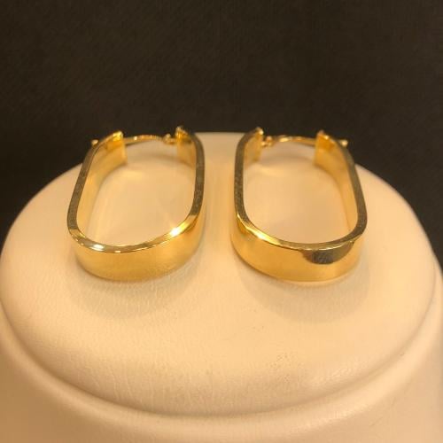 حلق دائري ( بيضاوي )