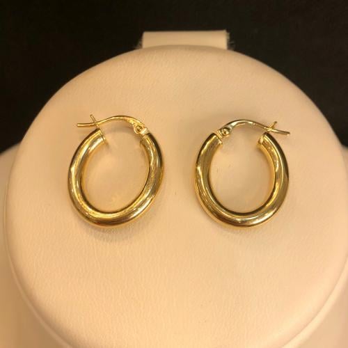 حلق دائري ( بيضاوي )