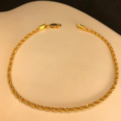 سوار ذهبي و ابيض