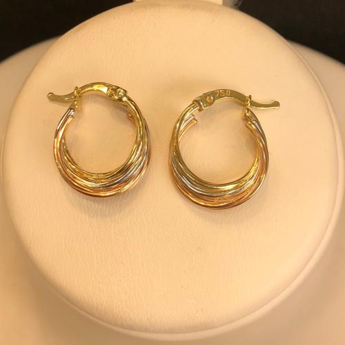 حلق دائري ثلاث الوان