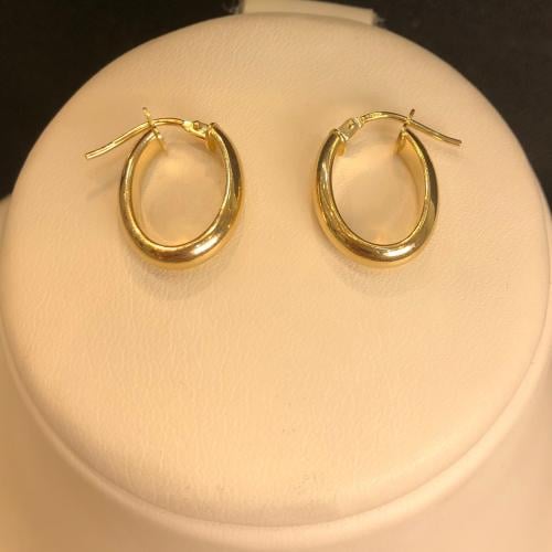 حلق دائري ( بيضاوي )