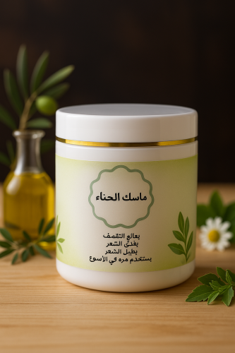 ماسك الحناء المعالجه الشعر