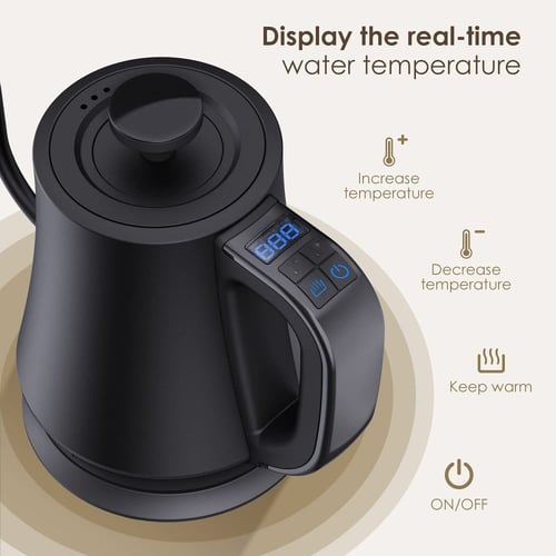 غلاية قهوة كهربائية رانك سعة 900 مل أسود