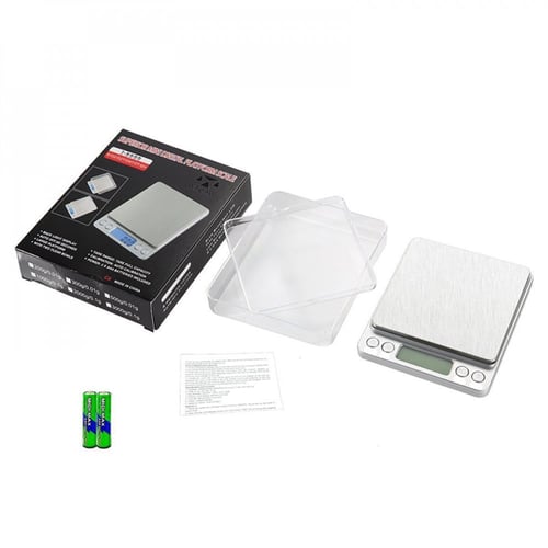 ميزان رقمي فضي