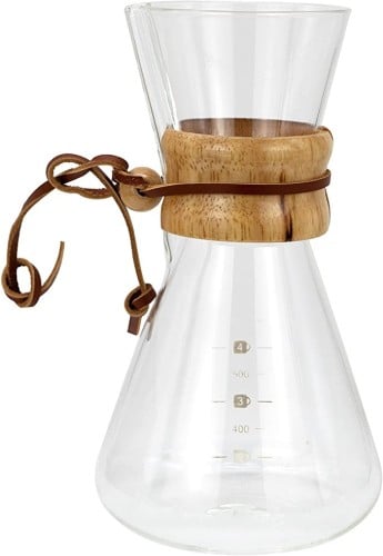 آلة كيمكس لتقطير القهوة 600 مل 1-4 كوب