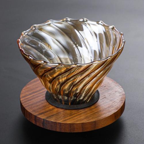 قمع تقطير ذهبي مقاس 02