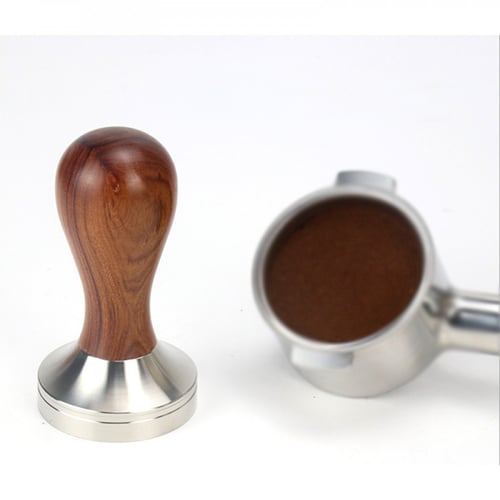 تامبر قهوة خشبي 53 مم