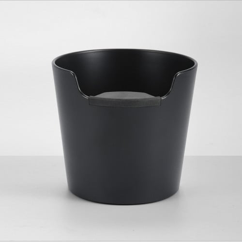 حاوية بقايا دائري ص اسود بدون عصا