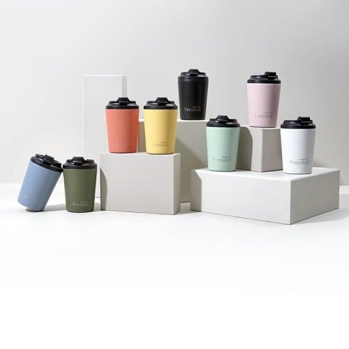 كوب حافظ حرارة فريسكو مق Fressko المطلي بالسيراميك...