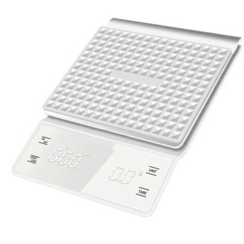 ميزان قهوة رقمي دقيق أبيض