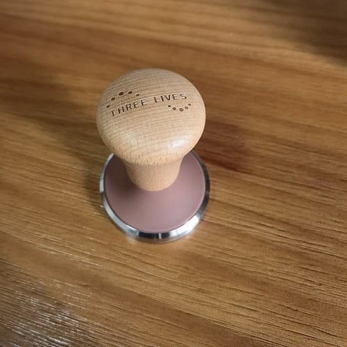 تامبر قهوة مكبس خشبي 51 ملم - أدوات كبس القهوة