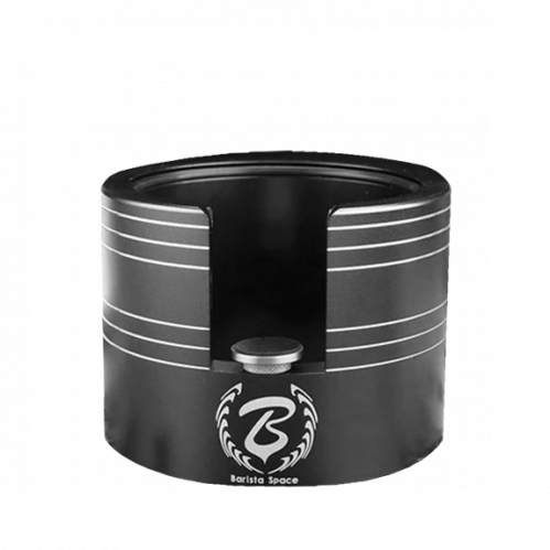 قاعدة كبس معدني رمادي من باريستا سبيس مقاس 58 ملم