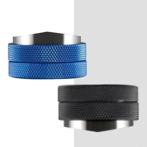 موزع قهوة ثلاثي 58 مم بني لضمان توزيع متساوٍ وكوب...