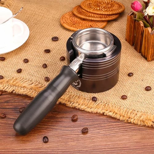 قاعدة كبس معدني رمادي من باريستا سبيس مقاس 58 ملم