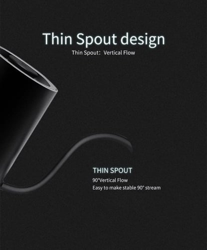 غلاية تايمور 600 مل ابريق ترشيح كهربائي TIMEMORE أ...