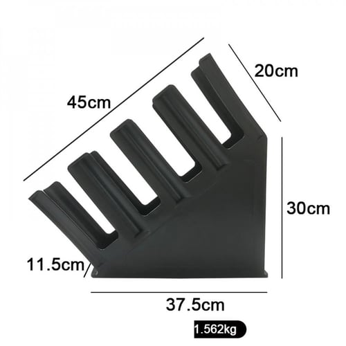 حامل اكواب بلاستيكي اسود