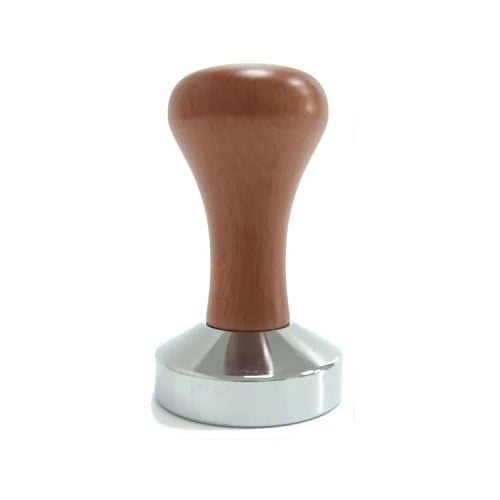 تامبر (مكبس) قهوة خشبي مقبض عريض