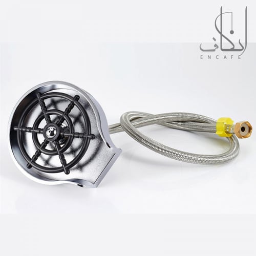 رينزر فضي 15.5*14.5 دائري