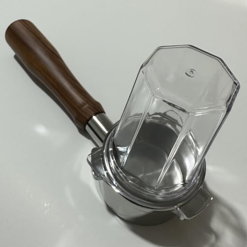 كوب جرعات بتصميم شفاف كوب قياس شفاف لضبط كمية القه...