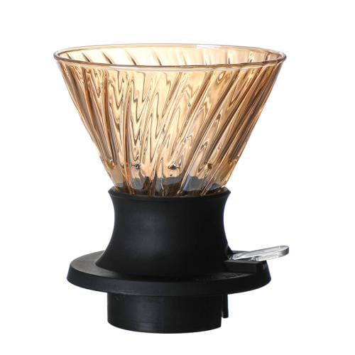 قمع تقطير ونقع القهوة مع صمام بطريقة كليفر مقاس 02