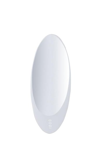 ميزان قهوة إلكتروني بيضاوي بتصميم عصري