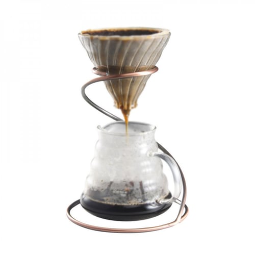 حامل قمع V60 لولبي برونز