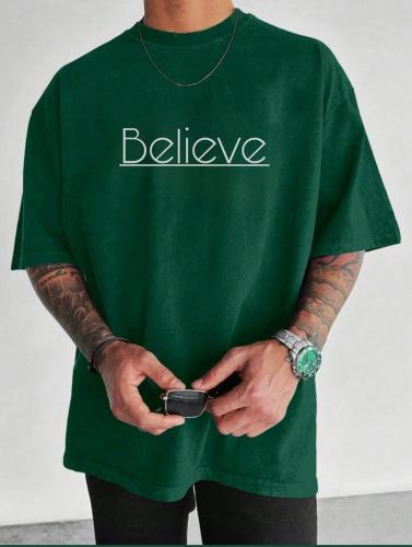 green tshirt high quality