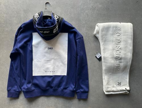 BLUE HOODY OVERSIZE