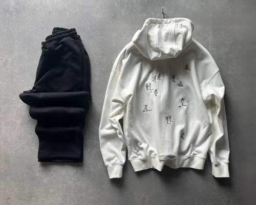 hoodie and pant oversize
