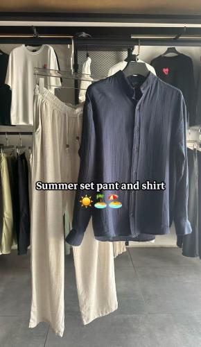 1 shirt and pant for summer