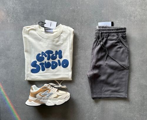 catch t-t-shirt and short made in turkey