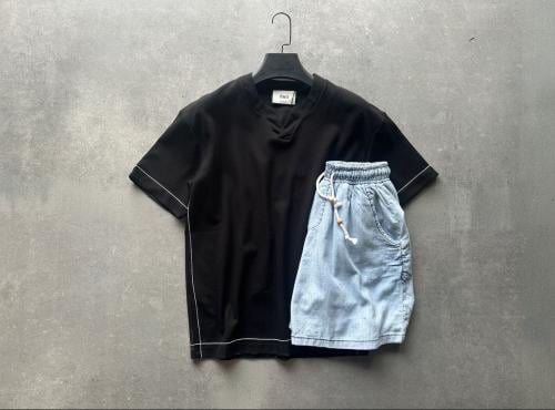 shirt and dark grey pant made in turkey