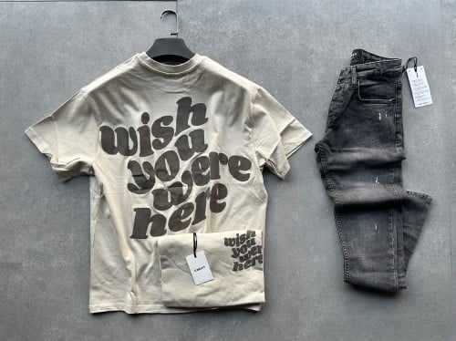 طقم تيشيرت + جينز خامات تركيه