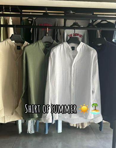 Shirt short for summer