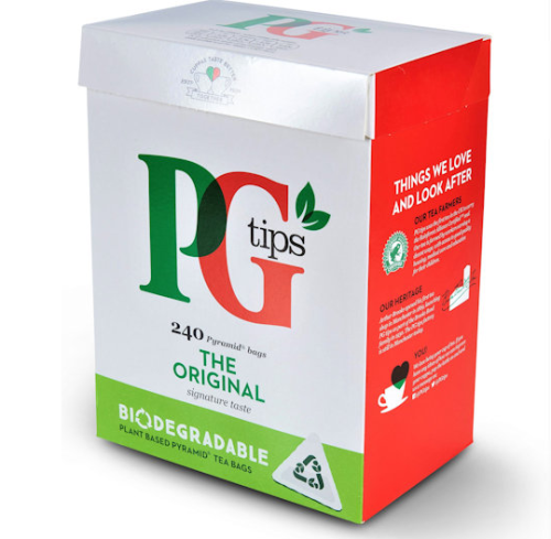 شاي انجليزي (PG tips ) 240 كيس 696 جرام
