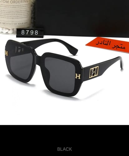 نظارات شمسية بتصميم جديد فاخر للنساء مربعة حماية U...