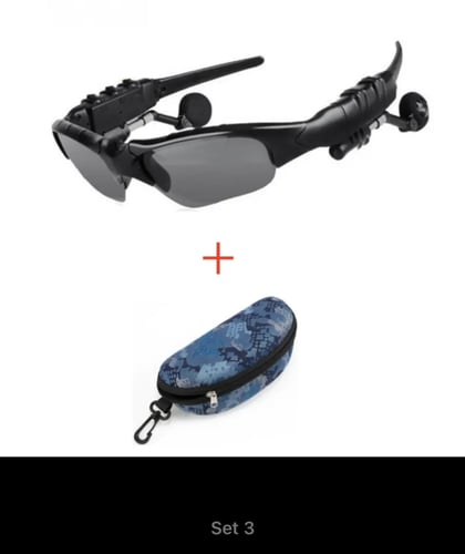 ‎حدت نظارات شمسية مع سماعة رأس لاسلكية 2024