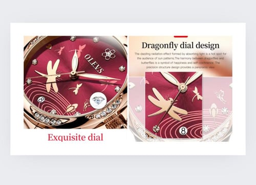 ساعة يد مقاومة للماء من OLEVS ، أفضل علامة تجارية...