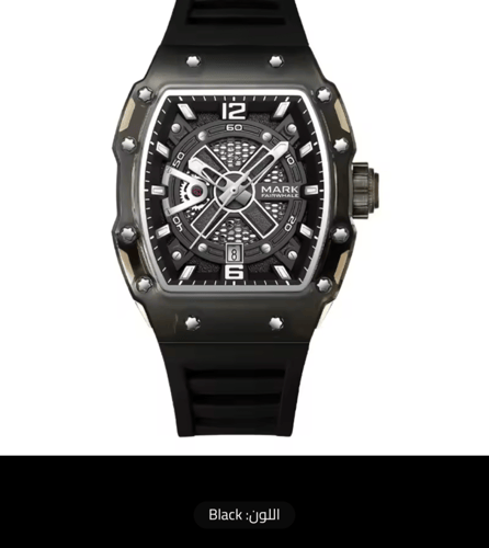 ‎ساعة مارك فيروالهل اليابانية الاتوماتيكية الفخمة...