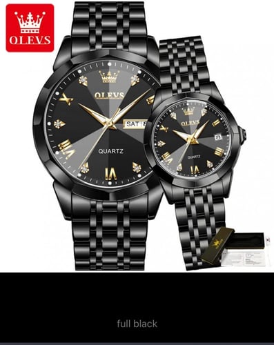 طقم الساعات العصرية مع المؤشرات الرومانية ونافذة ا...