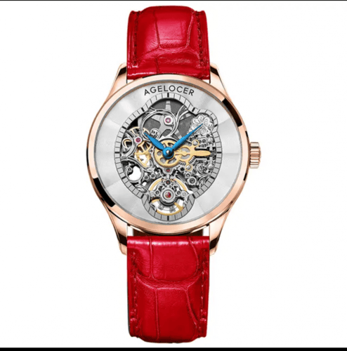 ماركة AGELOCER تصميم جديد للنساء ساعات الفاخرة اله...