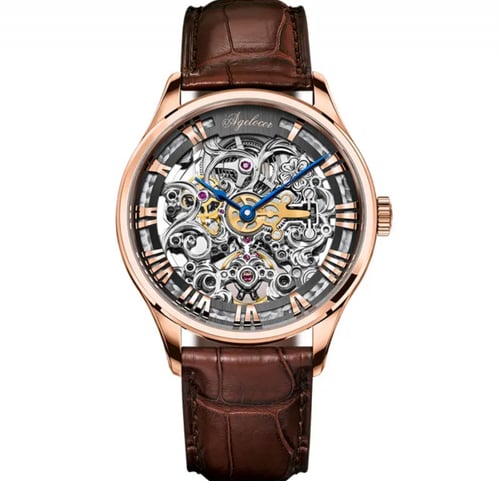 ماركة AGELOCER تصميم جديد للنساء ساعات الفاخرة اله...