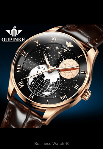 ساعةالعلامة التجارية Moonphase AGELOCER الساعات ال...